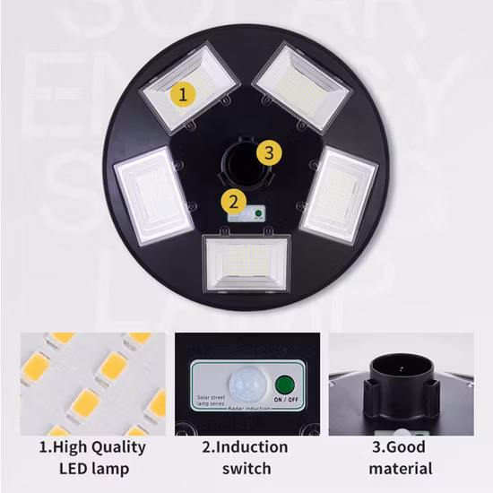 Outdoor Pathway Motion Sensor and Remote Control Solar Garden Light