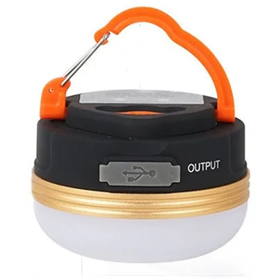 En gros Petit Portable LED Camp Lanterne Extérieure AAA Batterie Rechargeable Suspendue Tente Lumière SOS Lanterne Décoratif USB Port LED Camping Lampe De Lumière Extérieure